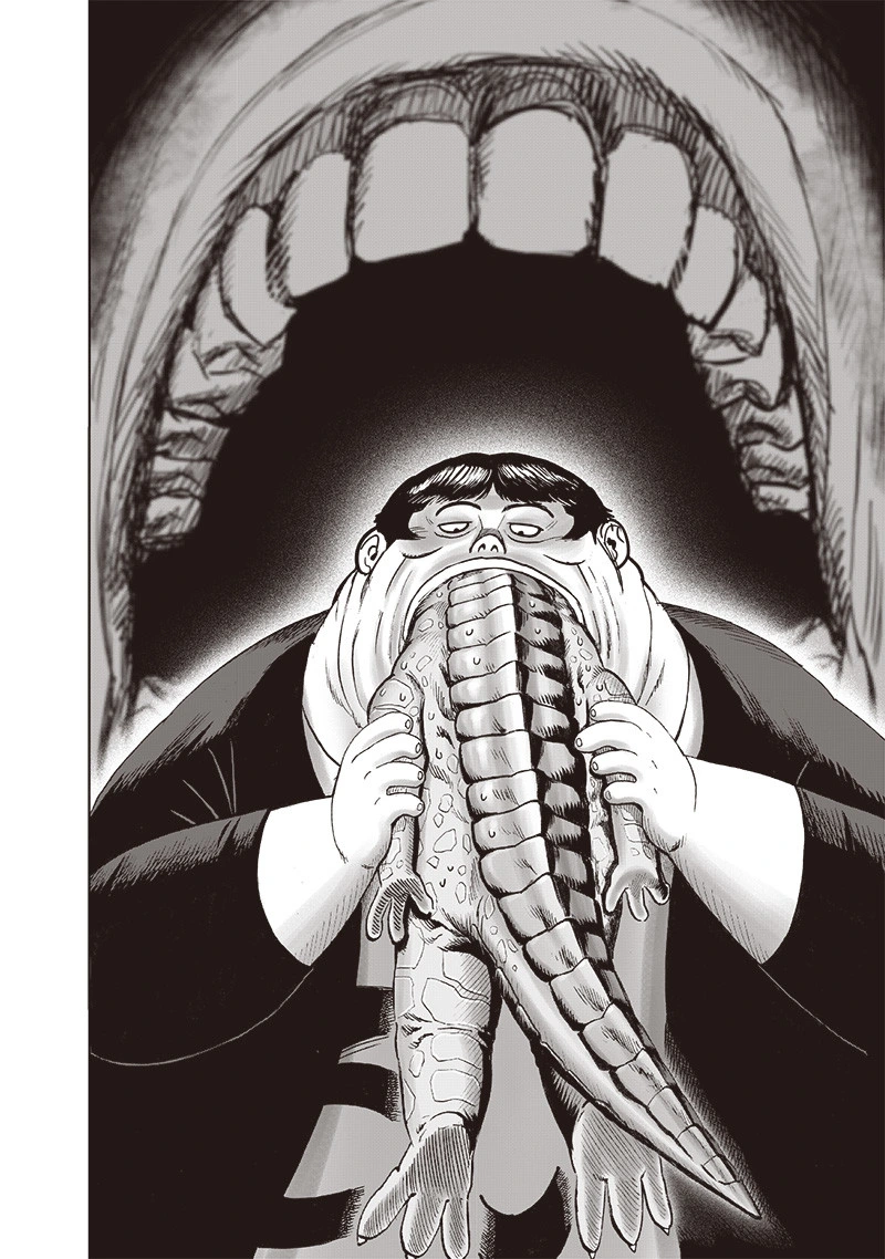 One Punch Man Manga Chapter 108 page 4 - Gluttony scene