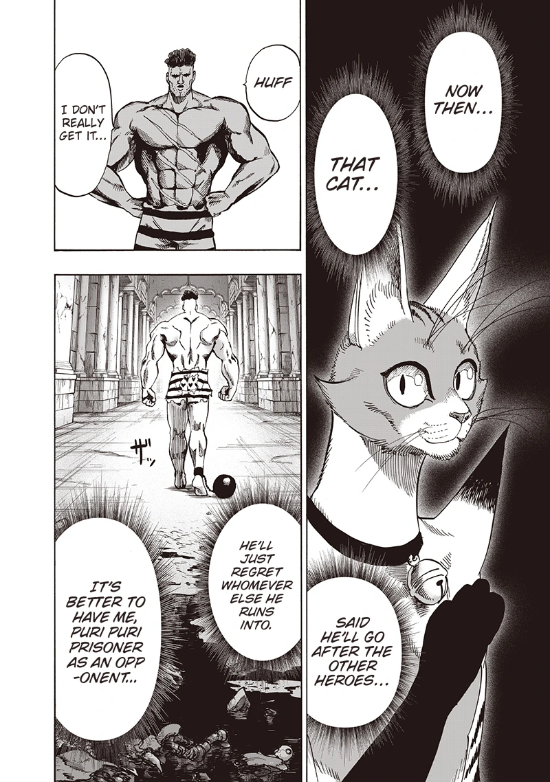 One Punch Man Manga Chapter 109 page 3 - Superalloy Darkshine scene