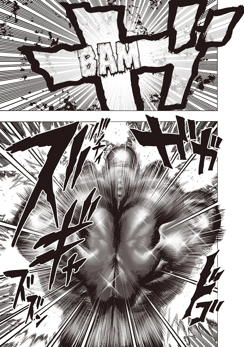 One Punch Man Manga Chapter 109 page 4 - Superalloy Darkshine scene