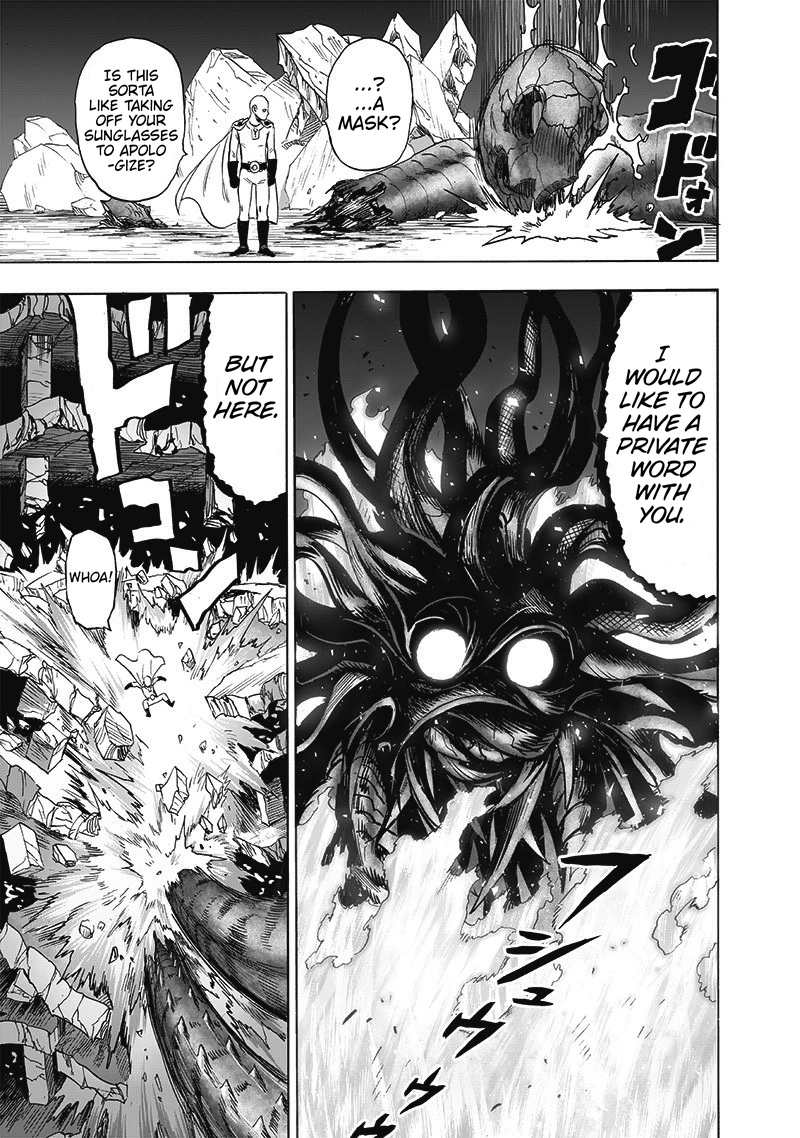 One Punch Man Manga Chapter 112 page 10 - Sacrifice scene