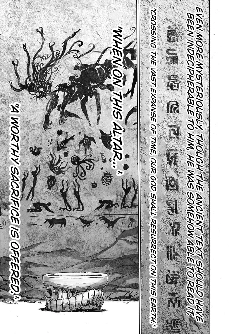 One Punch Man Manga Chapter 112 page 19 - Sacrifice scene