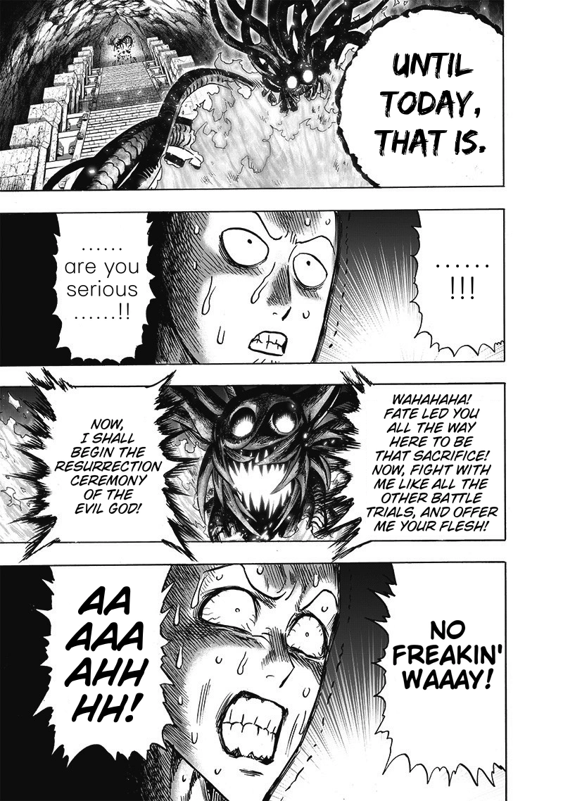 One Punch Man Manga Chapter 112 page 21 - Sacrifice scene