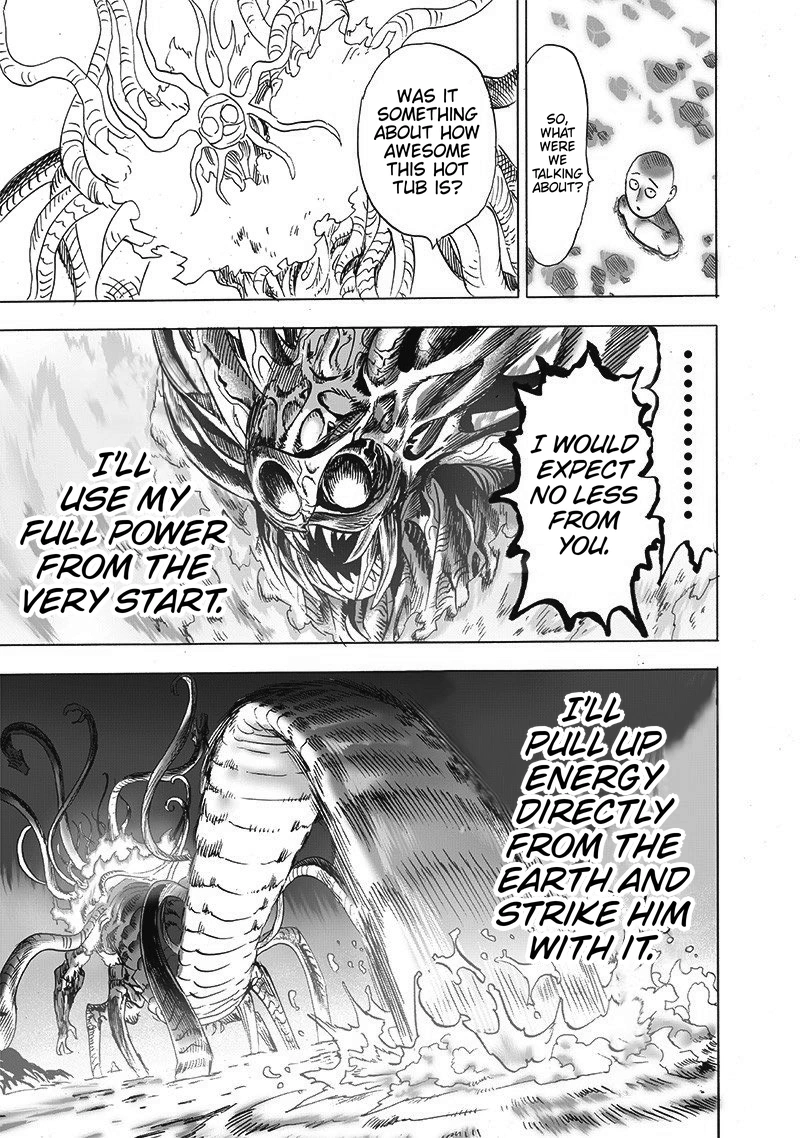 One Punch Man Manga Chapter 112 page 25 - Sacrifice scene