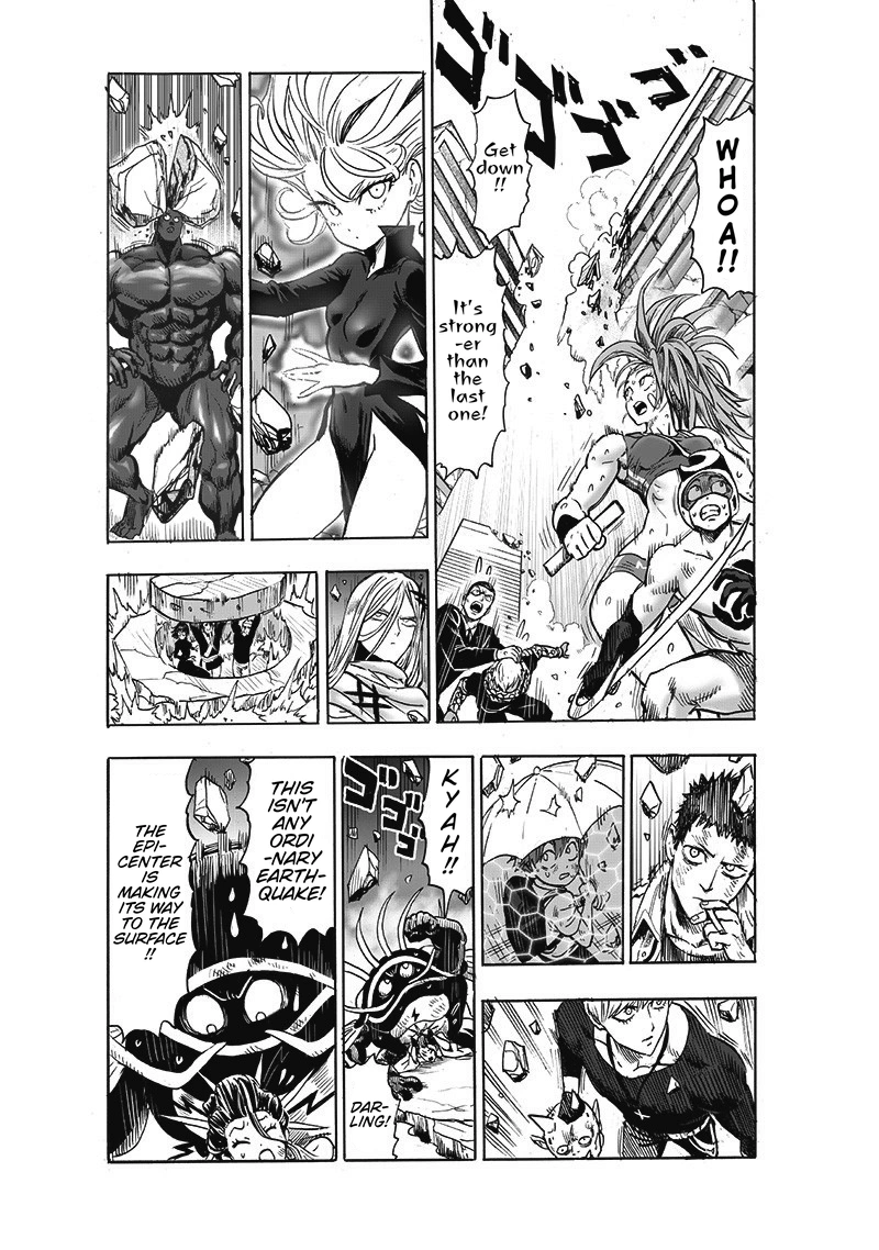 One Punch Man Manga Chapter 112 page 28 - Sacrifice scene