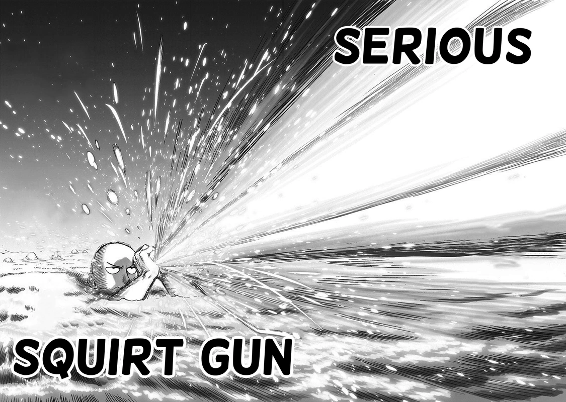 One Punch Man Manga Chapter 112 page 33 - Sacrifice scene