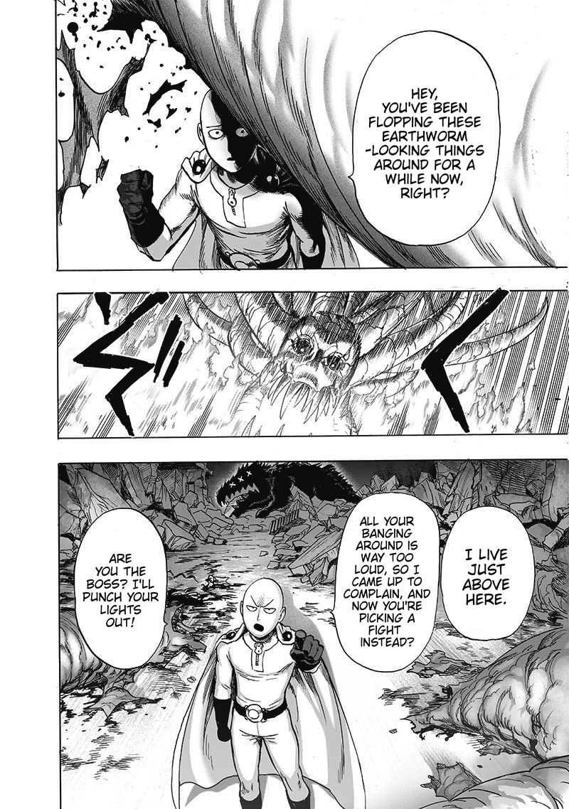 One Punch Man Manga Chapter 112 page 5 - Sacrifice scene