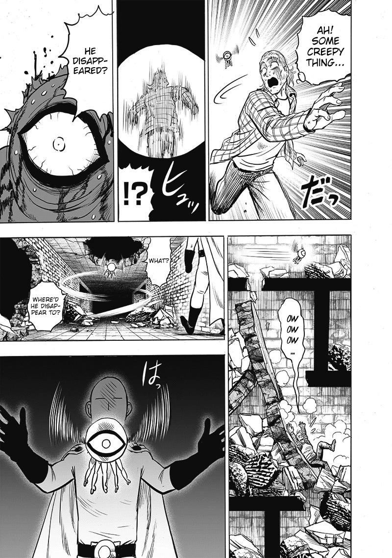 One Punch Man Manga Chapter 113 page 14 - Fake scene