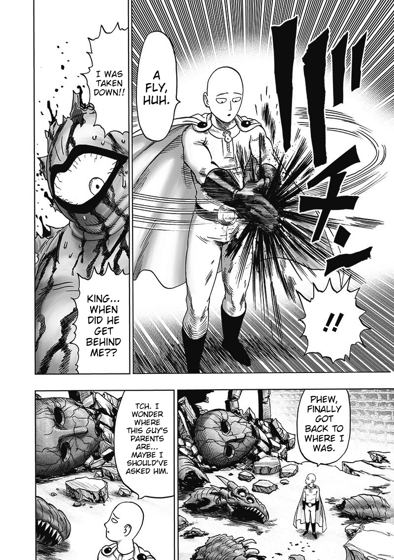 One Punch Man Manga Chapter 113 page 15 - Fake scene