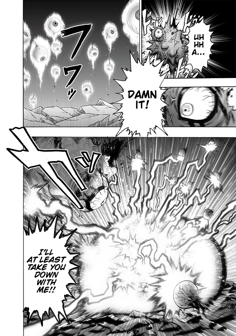One Punch Man Manga Chapter 113 page 18 - Fake scene