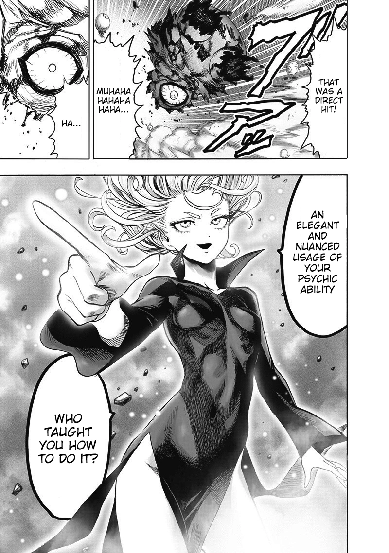 One Punch Man Manga Chapter 113 page 19 - Fake scene