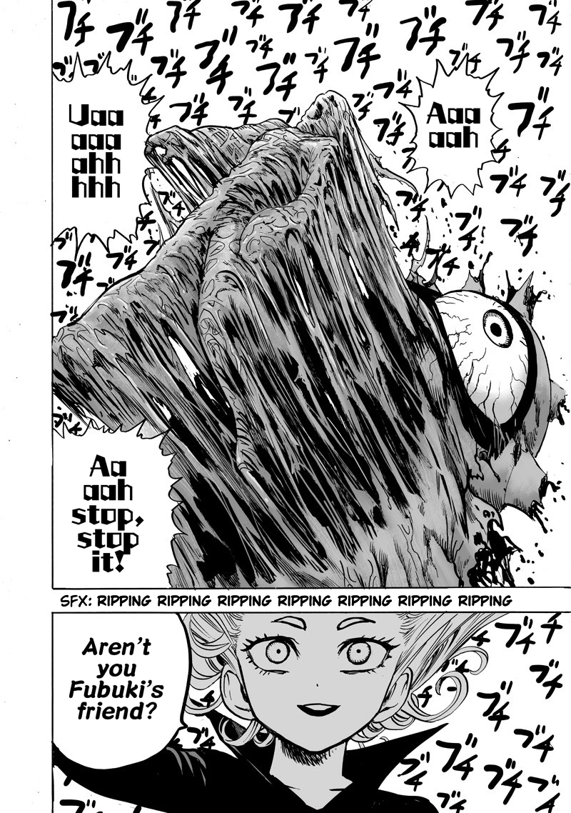 One Punch Man Manga Chapter 113 page 20 - Fake scene