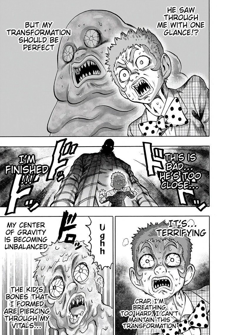 One Punch Man Manga Chapter 113 page 27 - Fake scene