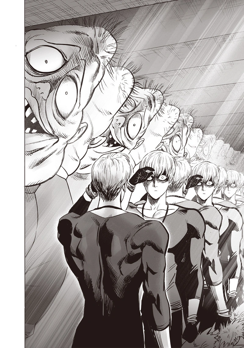 One Punch Man Manga Chapter 114.2 page 11 - Mirror scene