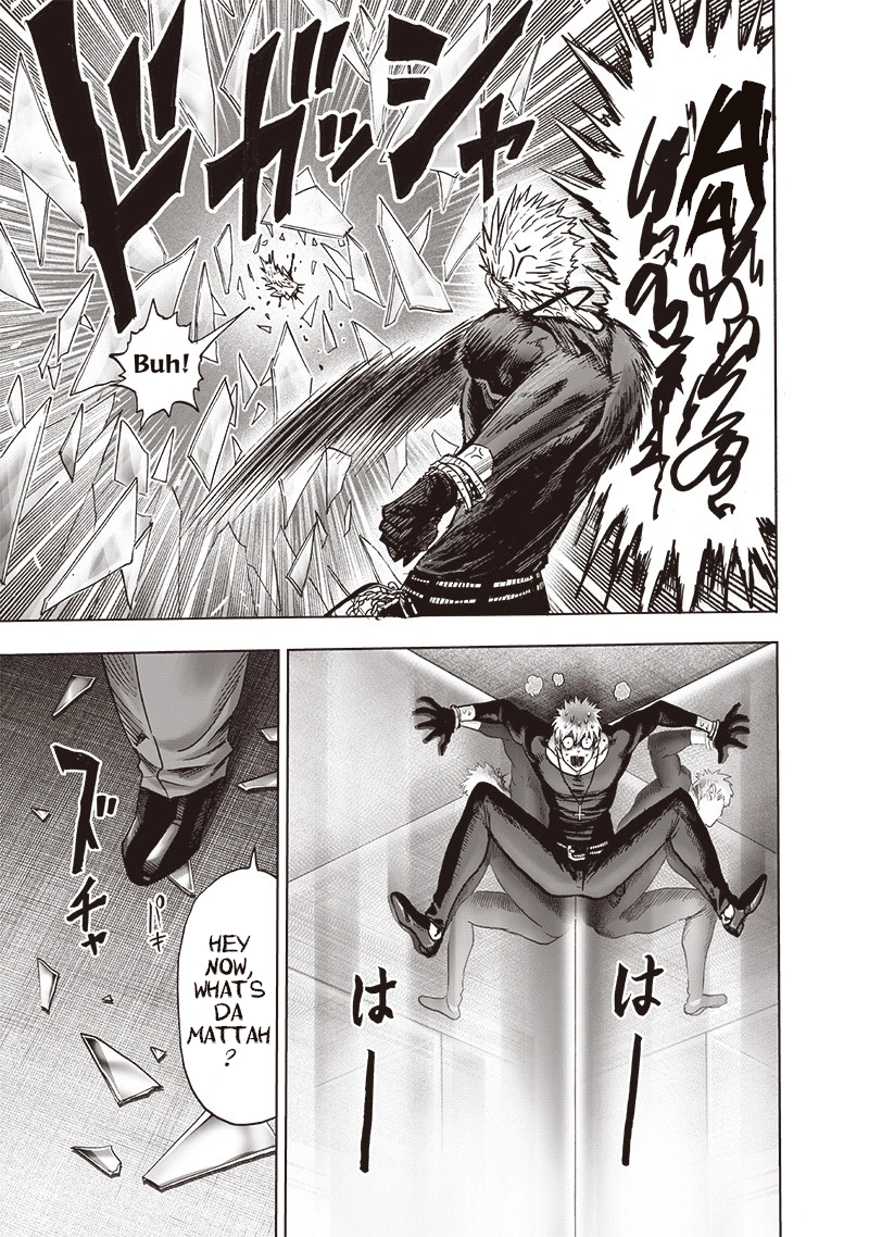 One Punch Man Manga Chapter 114.2 page 12 - Mirror scene