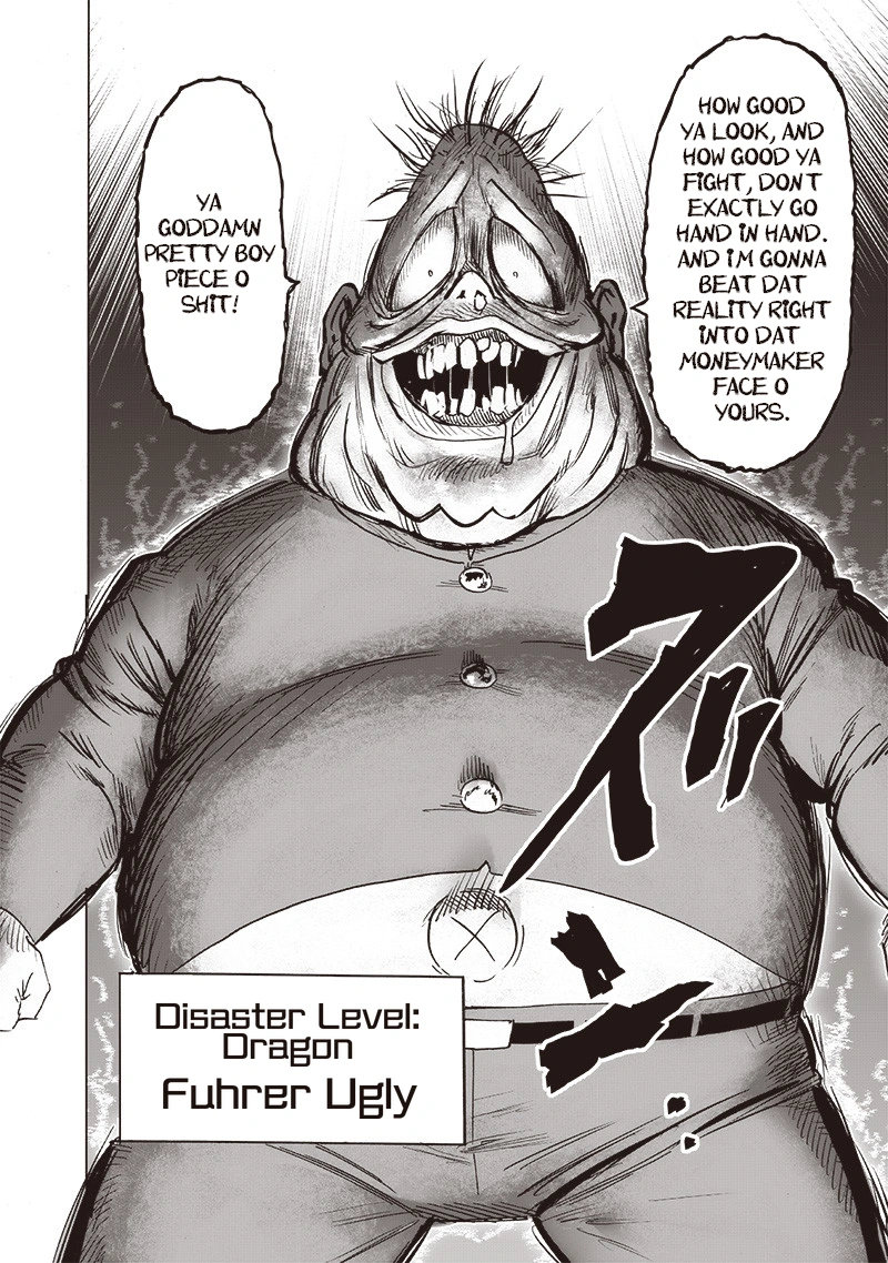 One Punch Man Manga Chapter 114.2 page 15 - Mirror scene