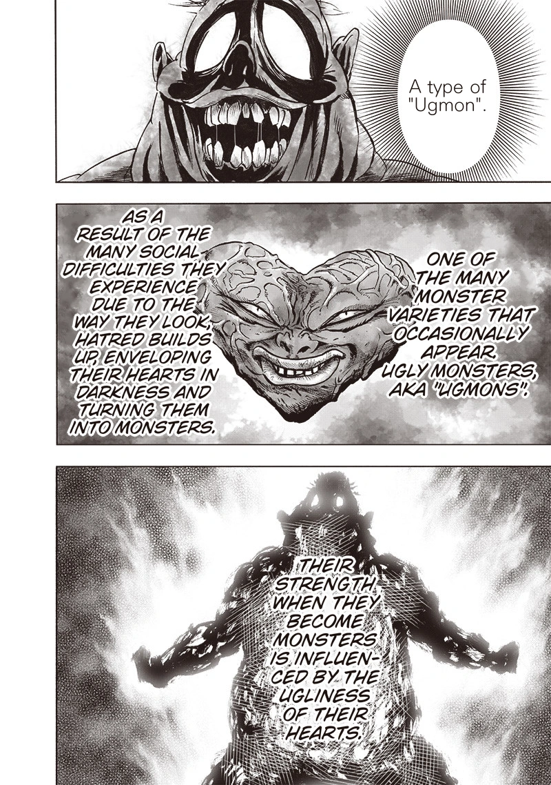 One Punch Man Manga Chapter 114.2 page 17 - Mirror scene