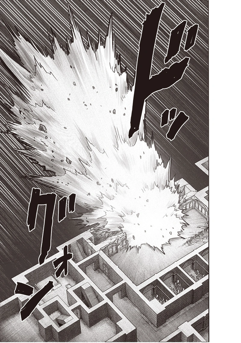 One Punch Man Manga Chapter 114 page 27 - Rematch scene