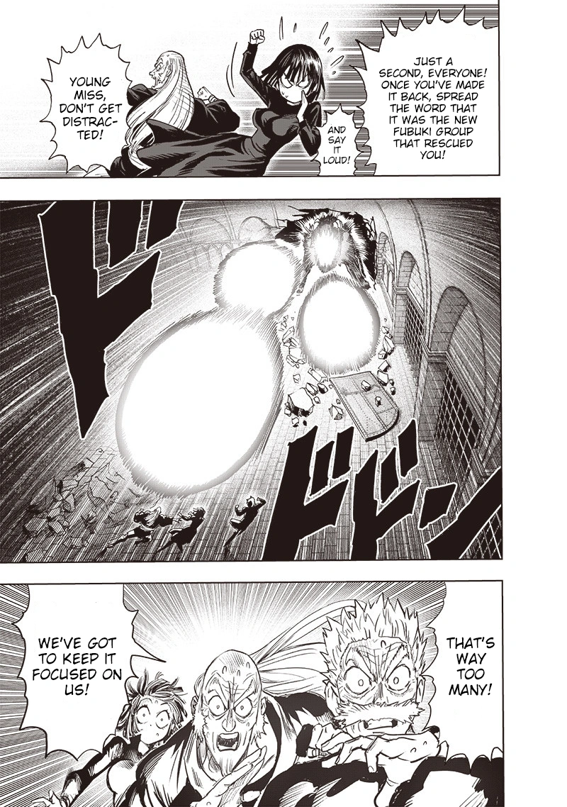 One Punch Man Manga Chapter 114 page 29 - Rematch scene