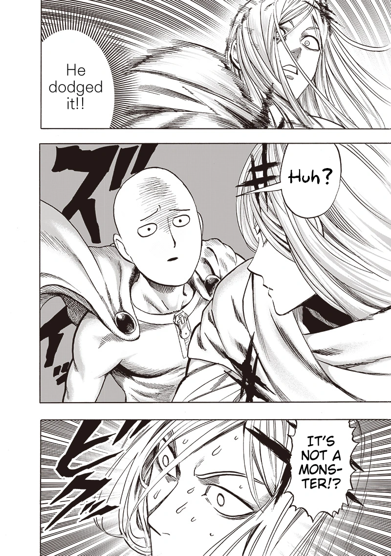 One Punch Man Manga Chapter 115 page 16 - Encounter scene