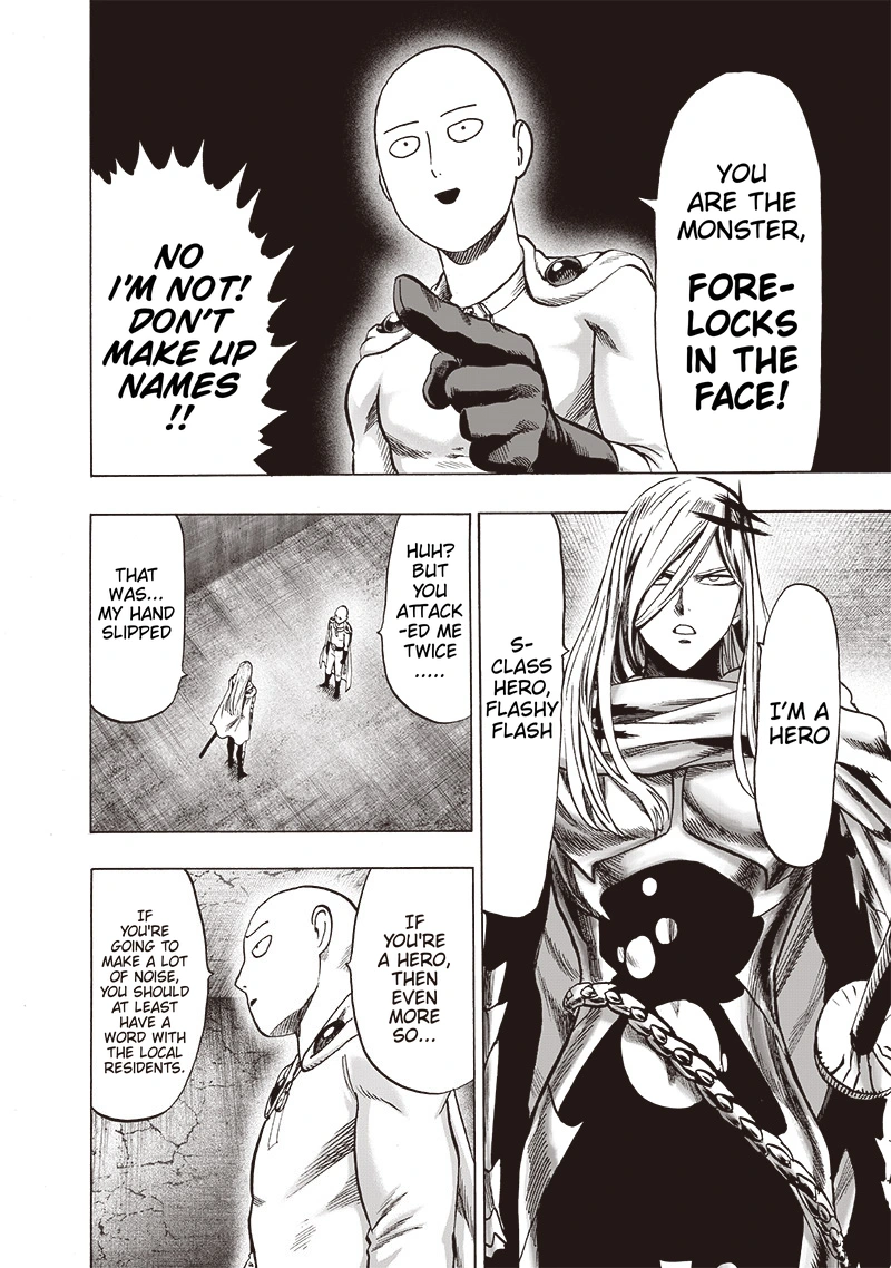 One Punch Man Manga Chapter 115 page 22 - Encounter scene