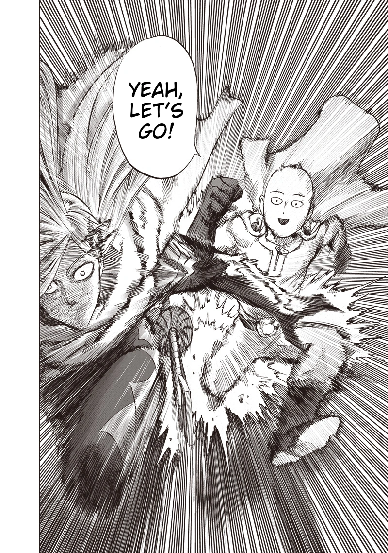 One Punch Man Manga Chapter 115 page 28 - Encounter scene
