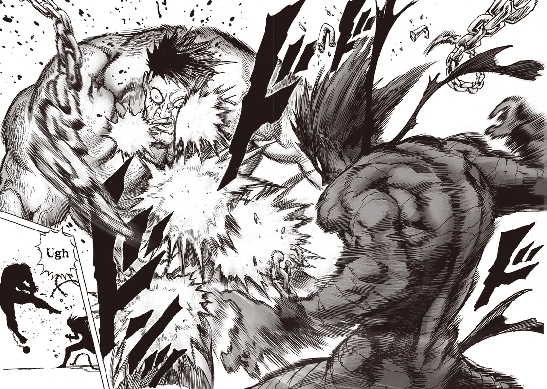 One Punch Man Manga Chapter 115 page 7 - Encounter scene