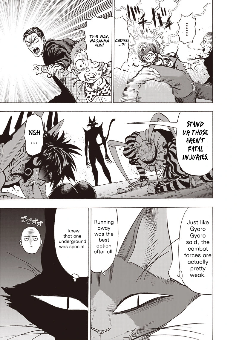 One Punch Man Manga Chapter 116 page 11 - Playtime scene