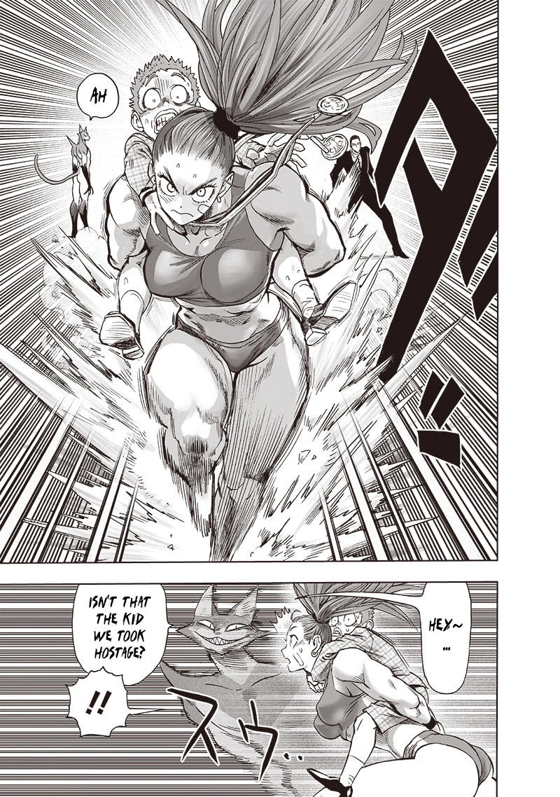 One Punch Man Manga Chapter 116 page 13 - Playtime scene