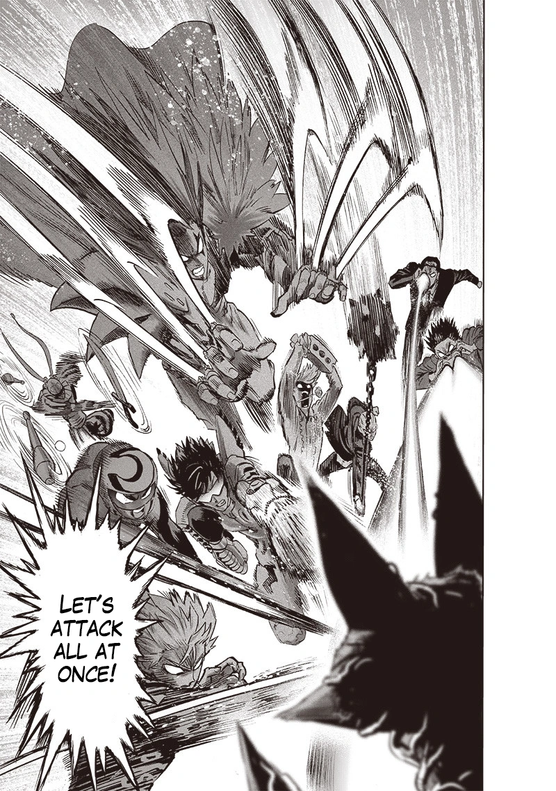 One Punch Man Manga Chapter 116 page 19 - Playtime scene