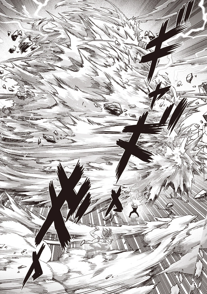 One Punch Man Manga Chapter 117 page 10 - Cornered Rat scene