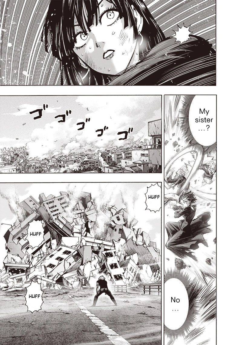 One Punch Man Manga Chapter 117 page 11 - Cornered Rat scene