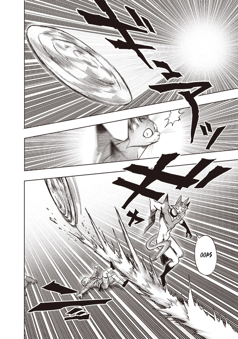 One Punch Man Manga Chapter 117 page 16 - Cornered Rat scene