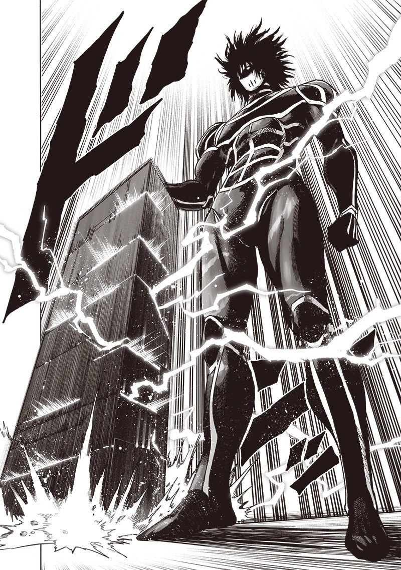 One Punch Man Manga Chapter 117 page 18 - Cornered Rat scene
