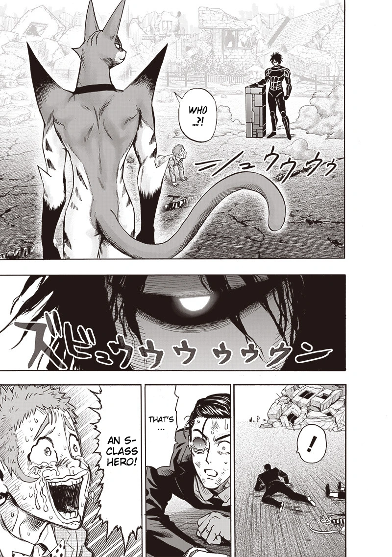 One Punch Man Manga Chapter 117 page 19 - Cornered Rat scene