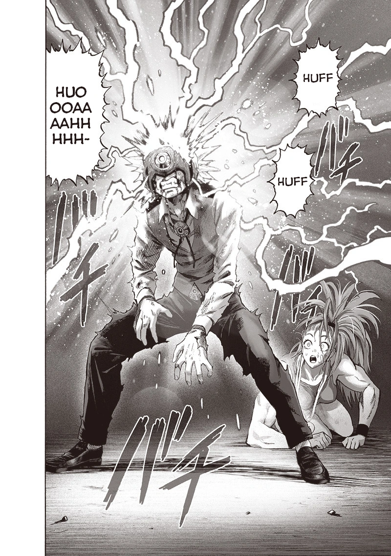 One Punch Man Manga Chapter 117 page 3 - Cornered Rat scene