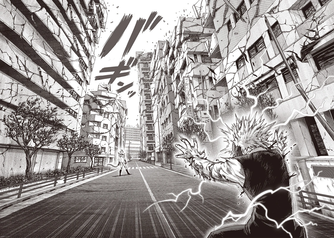 One Punch Man Manga Chapter 117 page 5 - Cornered Rat scene