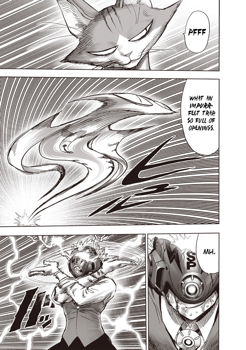 One Punch Man Manga Chapter 117 page 8 - Cornered Rat scene