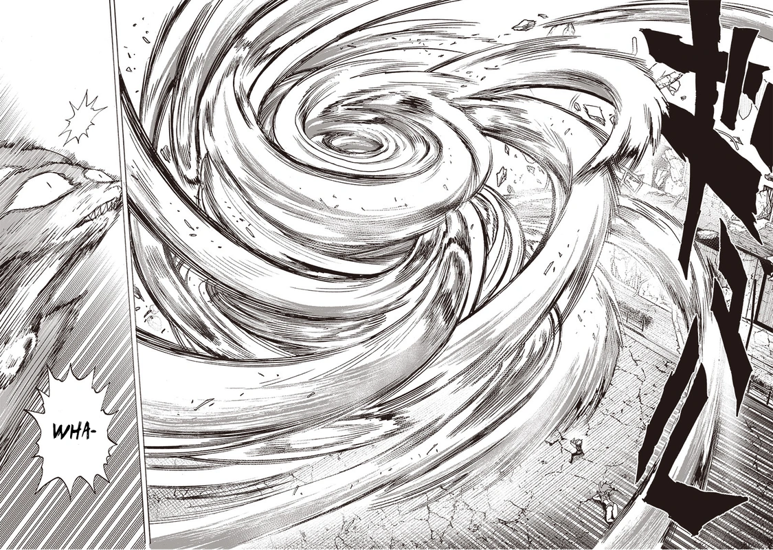 One Punch Man Manga Chapter 117 page 9 - Cornered Rat scene
