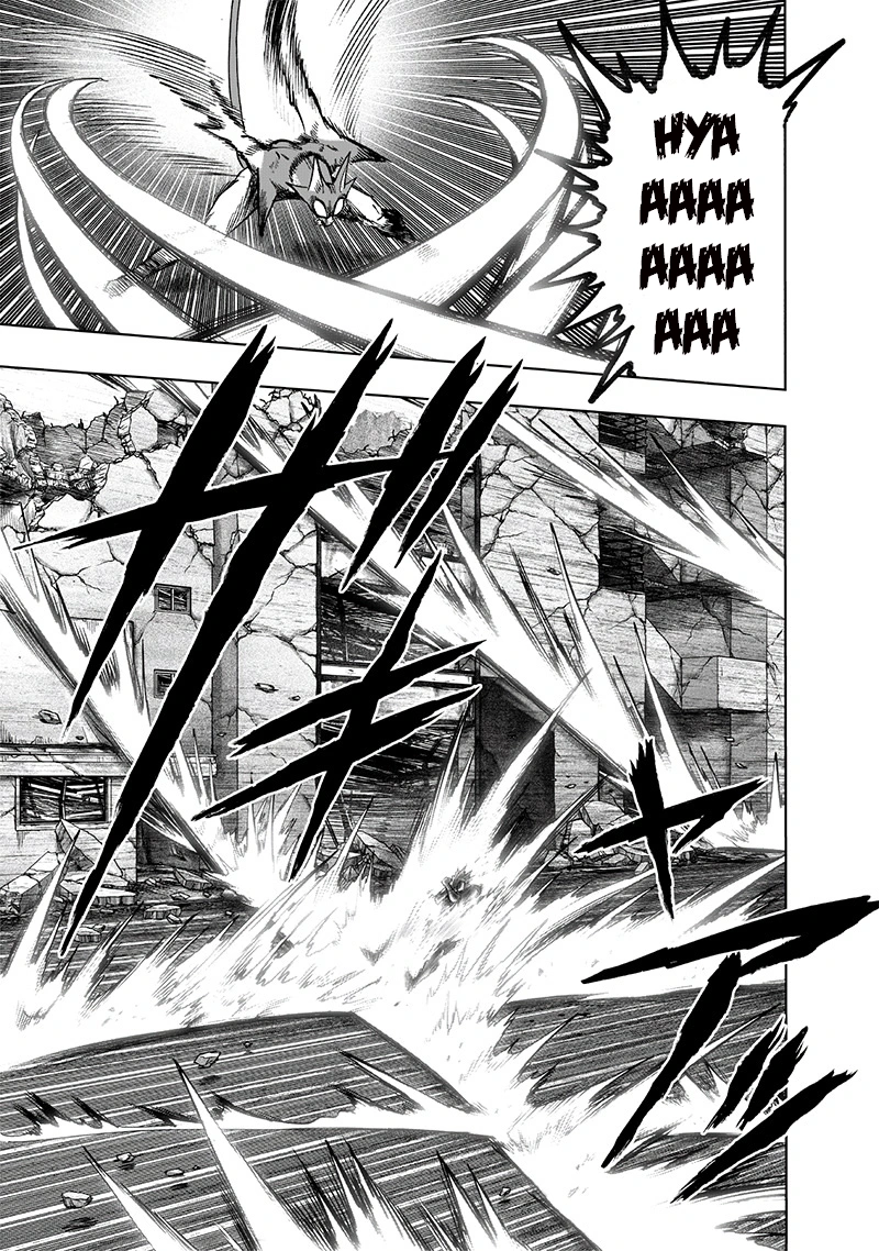 One Punch Man Manga Chapter 118 page 17 - Drive Knight scene