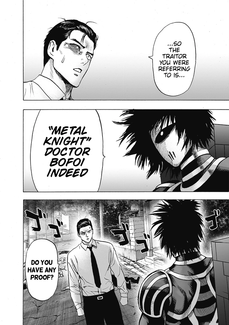 One Punch Man Manga Chapter 119 page 11 - A Glimpse Behind The Scenes scene