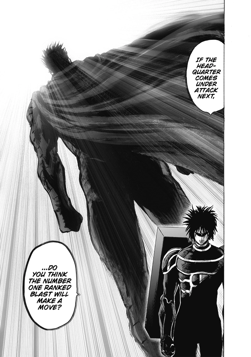 One Punch Man Manga Chapter 119 page 16 - A Glimpse Behind The Scenes scene