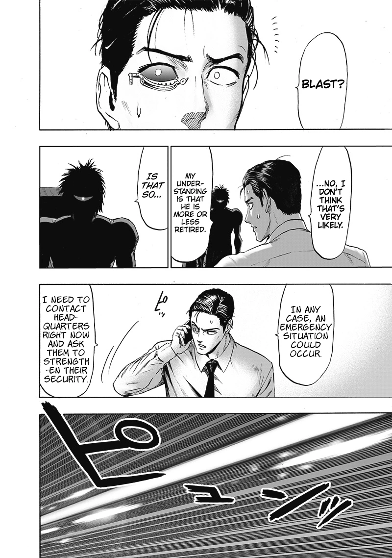 One Punch Man Manga Chapter 119 page 17 - A Glimpse Behind The Scenes scene