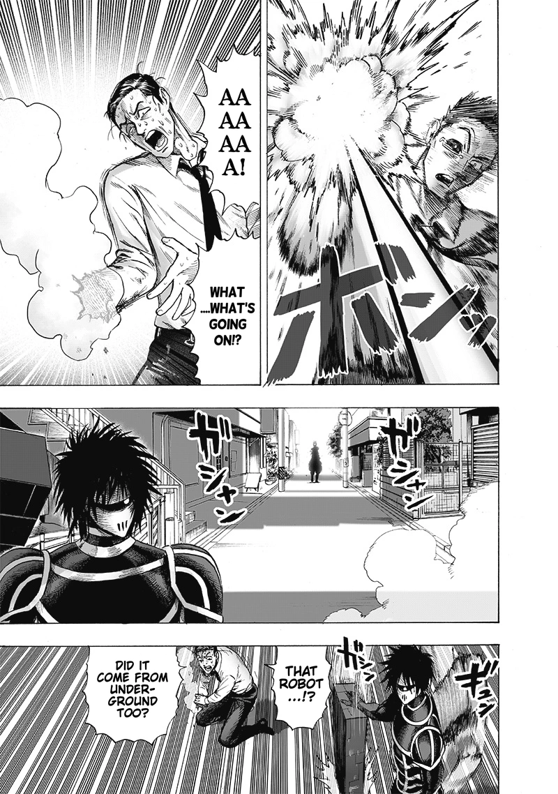 One Punch Man Manga Chapter 119 page 18 - A Glimpse Behind The Scenes scene