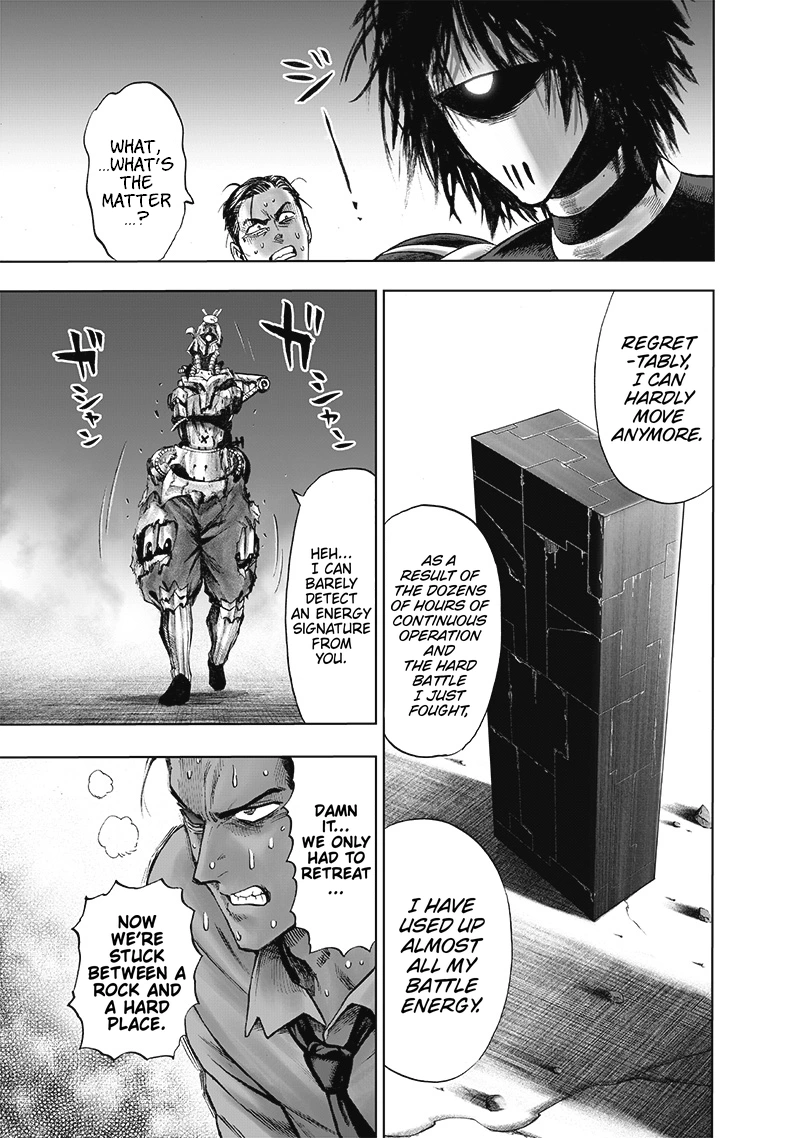 One Punch Man Manga Chapter 119 page 20 - A Glimpse Behind The Scenes scene