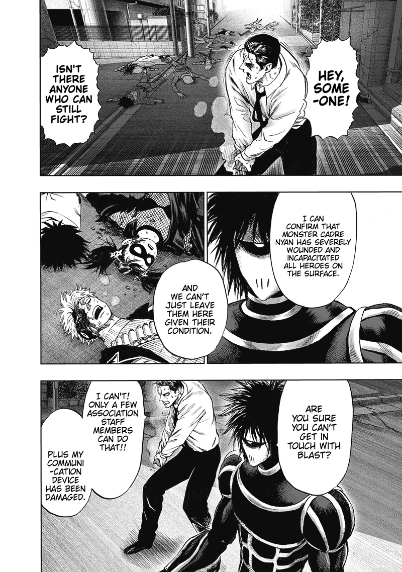 One Punch Man Manga Chapter 119 page 21 - A Glimpse Behind The Scenes scene