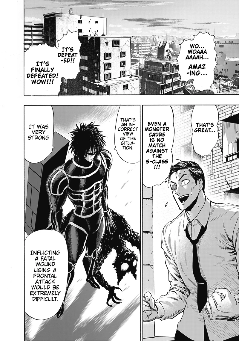 One Punch Man Manga Chapter 119 page 3 - A Glimpse Behind The Scenes scene