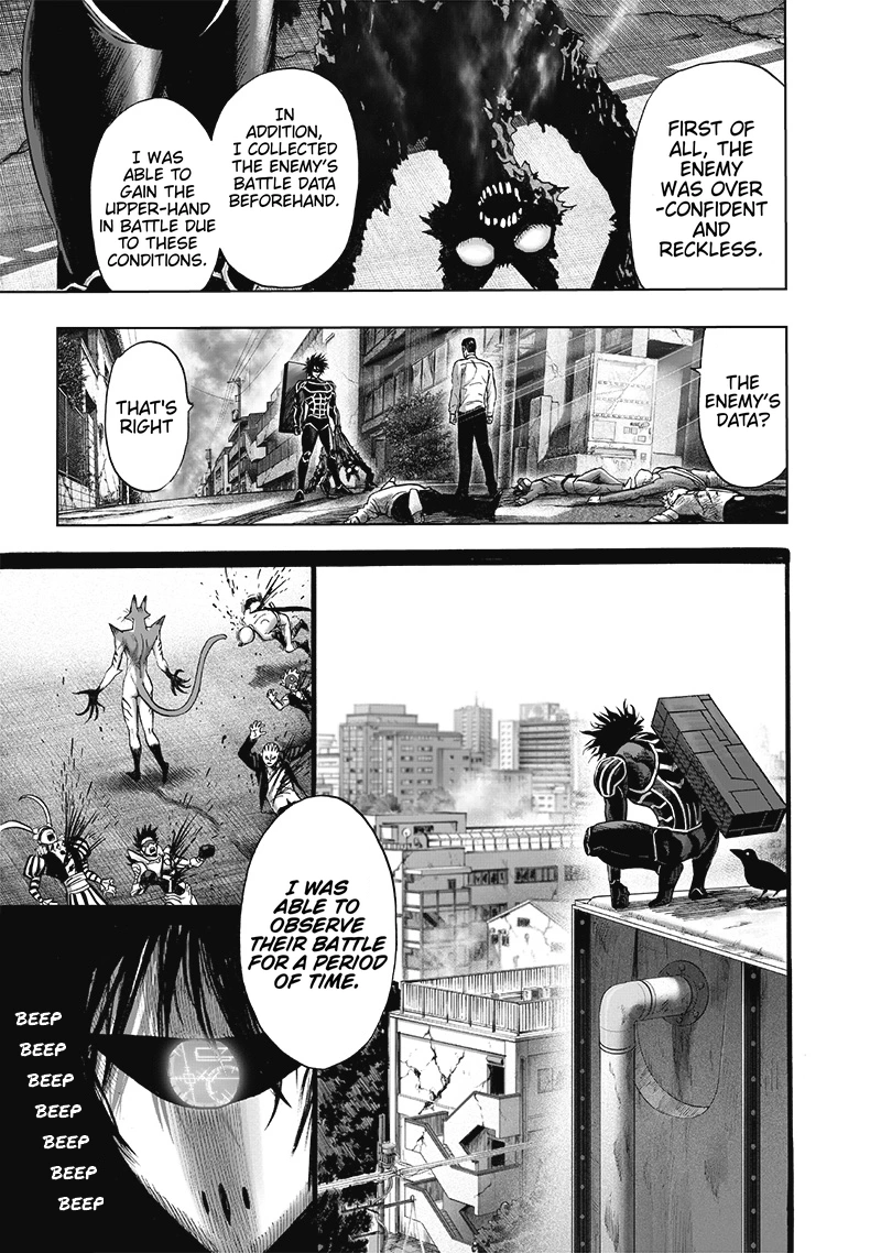One Punch Man Manga Chapter 119 page 4 - A Glimpse Behind The Scenes scene