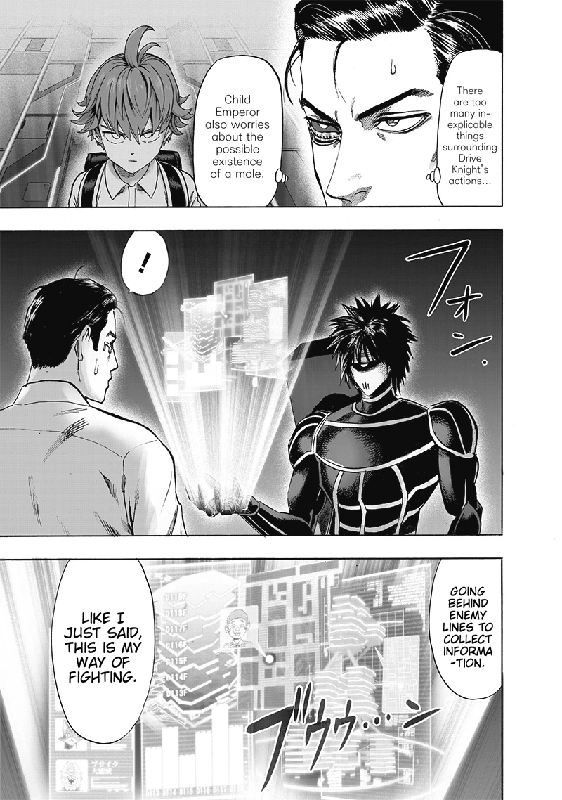 One Punch Man Manga Chapter 119 page 6 - A Glimpse Behind The Scenes scene