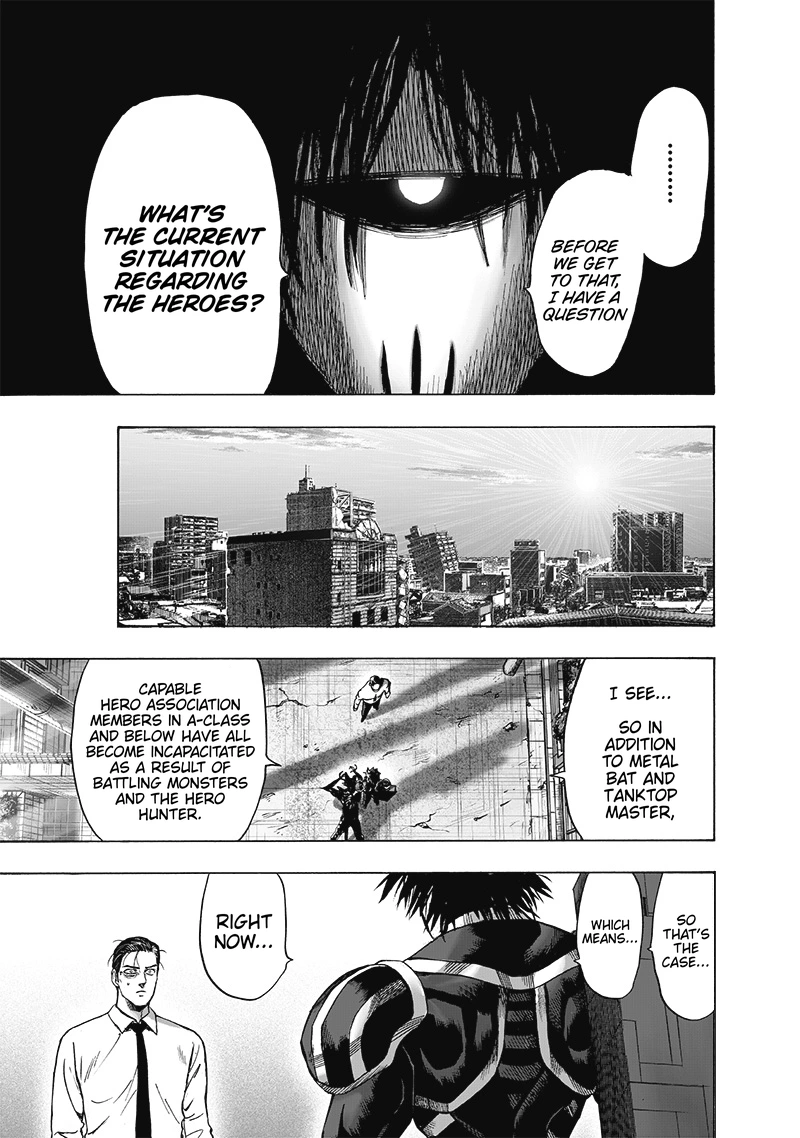 One Punch Man Manga Chapter 119 page 8 - A Glimpse Behind The Scenes scene