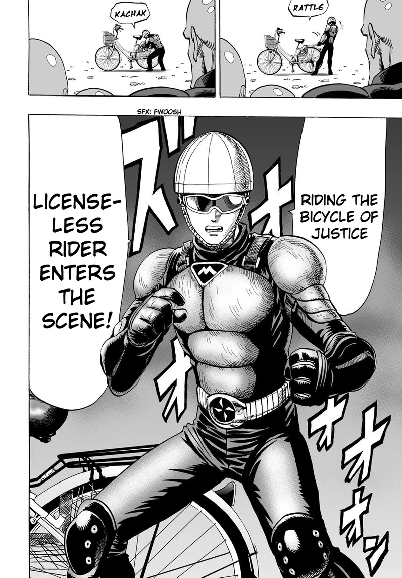 One Punch Man Manga Chapter 12 page 8 - Paradise Group scene